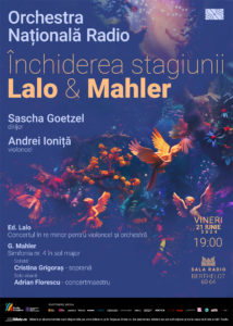 ÎNCHIDERE DE STAGIUNE LA SALA RADIO: Dirijorul SASCHA GOETZEL și violoncelistul ANDREI IONIȚĂ