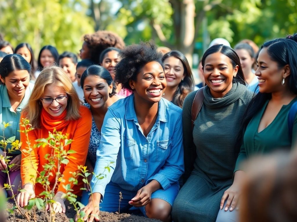 Femei diverse, zâmbete, acțiune, schimbare, impact, inspirație, viitor.